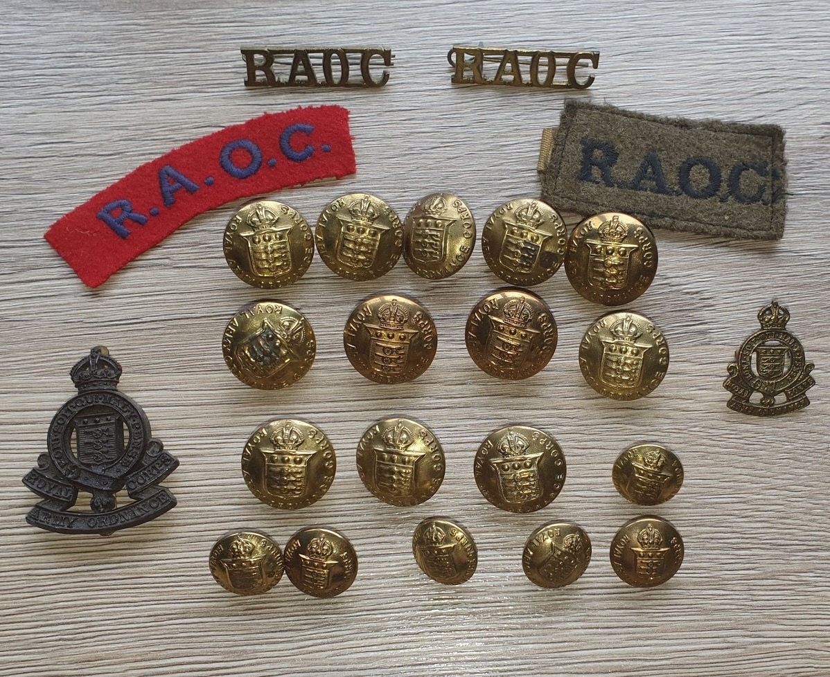 WW2 Royal army ordinance Corp group 