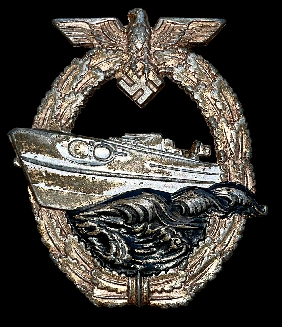 Original 2nd pattern S-Boat badge
