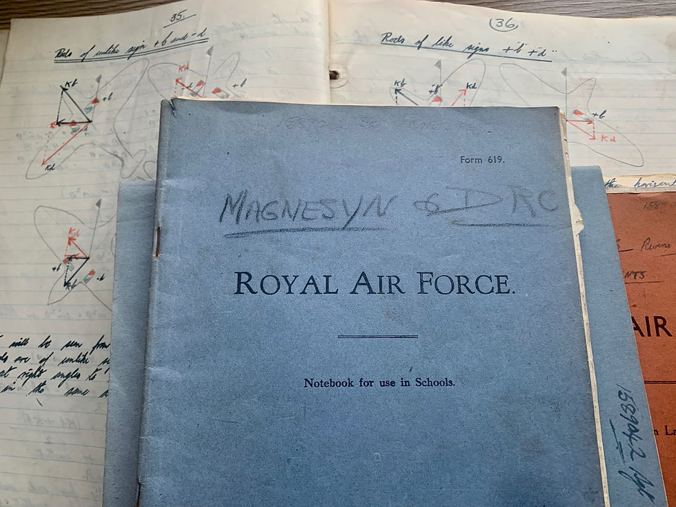 Thumbnail: WW2 Selection of ephemera to RAF VR Sgt Frobisher 