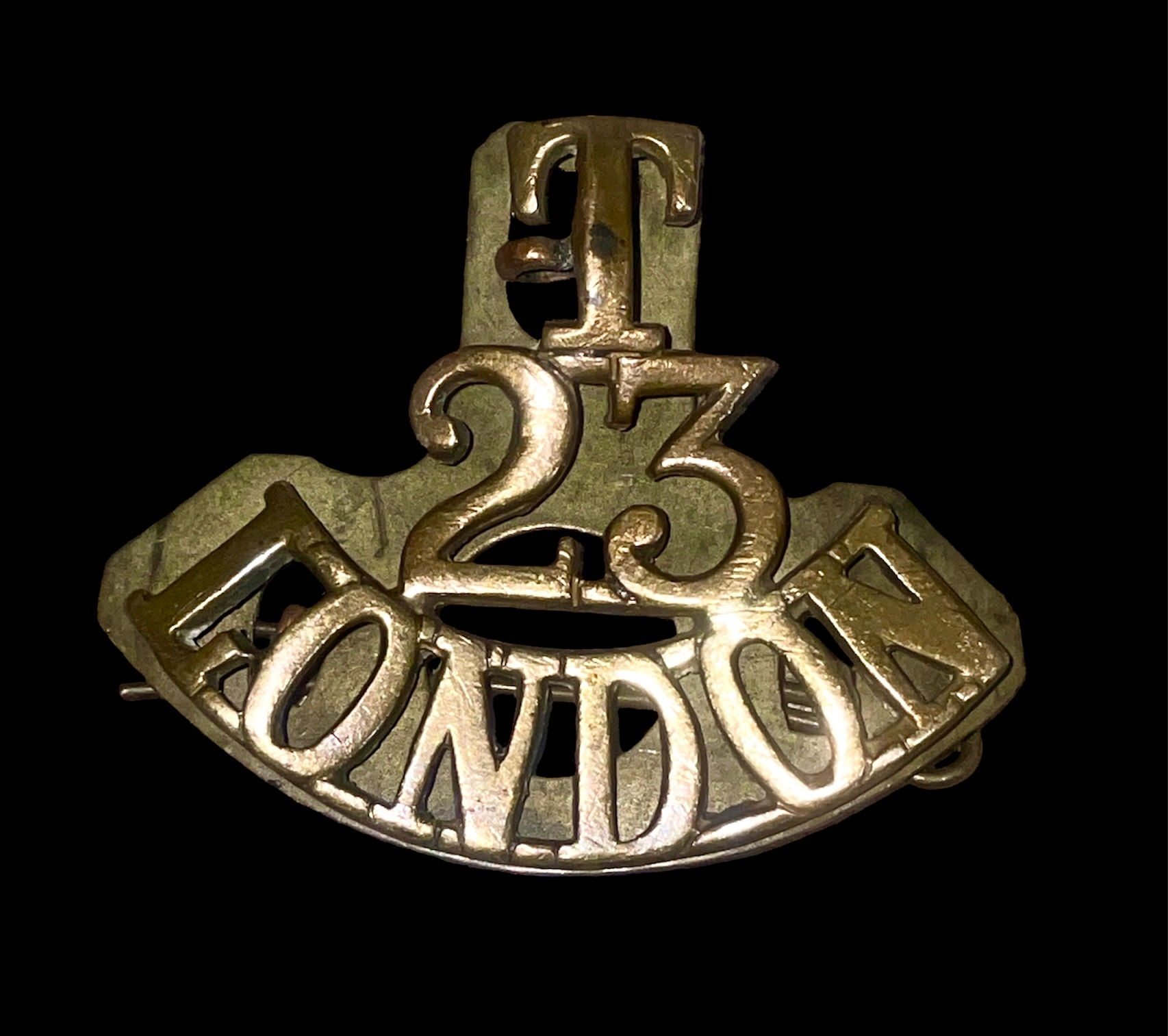 WW1 London Regiment 23 Territorial battalion  shoulder title