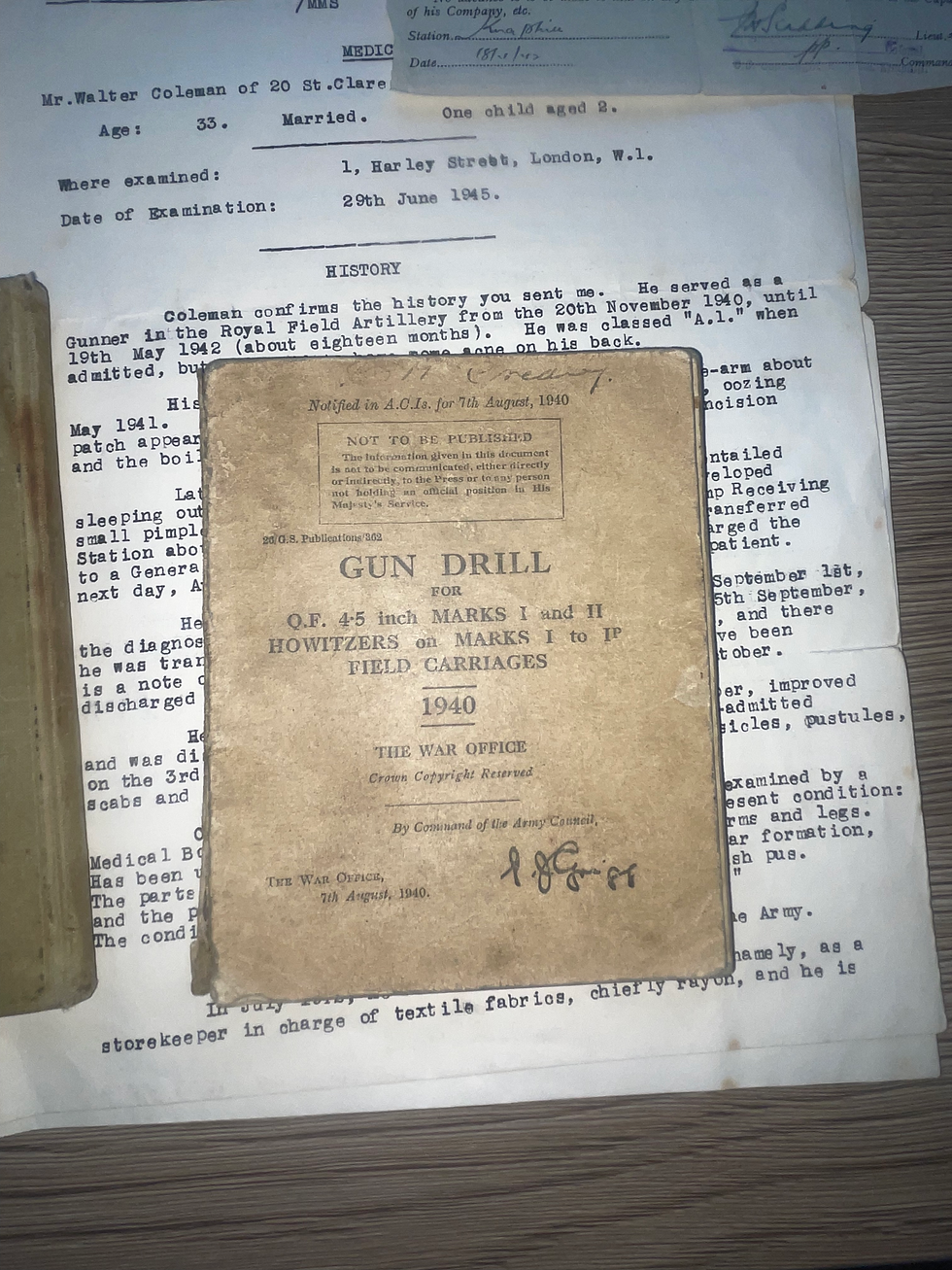 Thumbnail: WW2 ephemera grouping includes rare Jewish prayer book