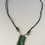 Thumbnail: Necklace - Small Green Pendant - NCK 00345