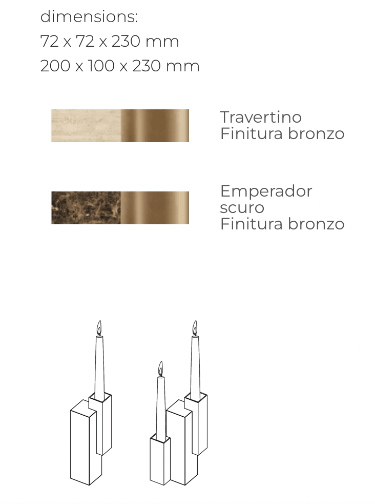 SABINA CANDLE HOLDER