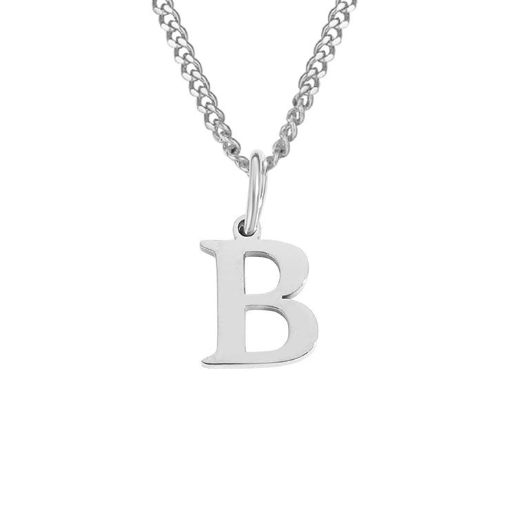 Miniatyrbild: 26 Letters All-Match 14K Stainless Steel Necklace