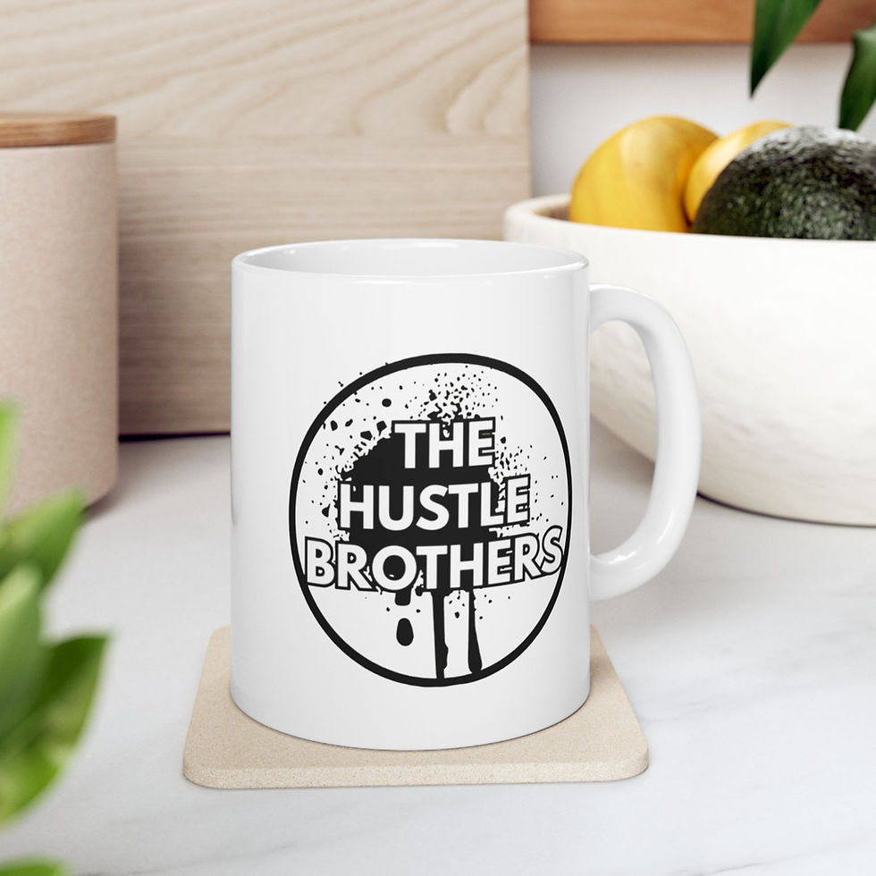 Thumbnail: The Hustle Brothers Logo Mug