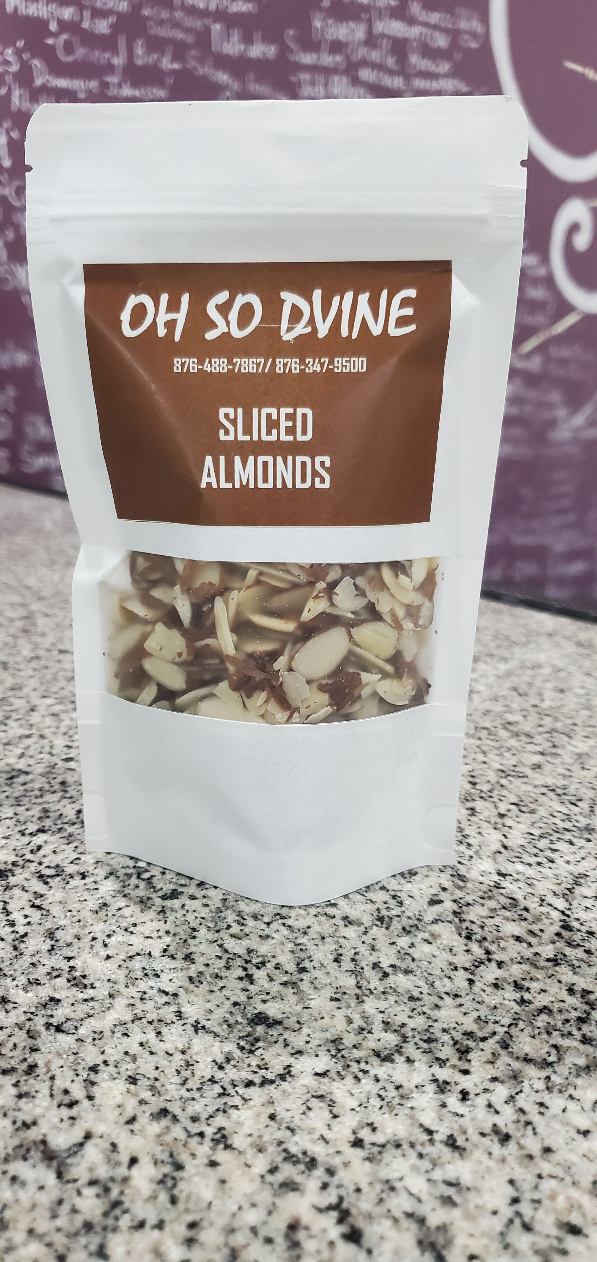 OSD Sliced Almonds 4 oz