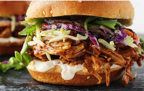 Vegan Jackfruit Burger Jackfruit Pulled Pork Recipe Bbq Pulled
