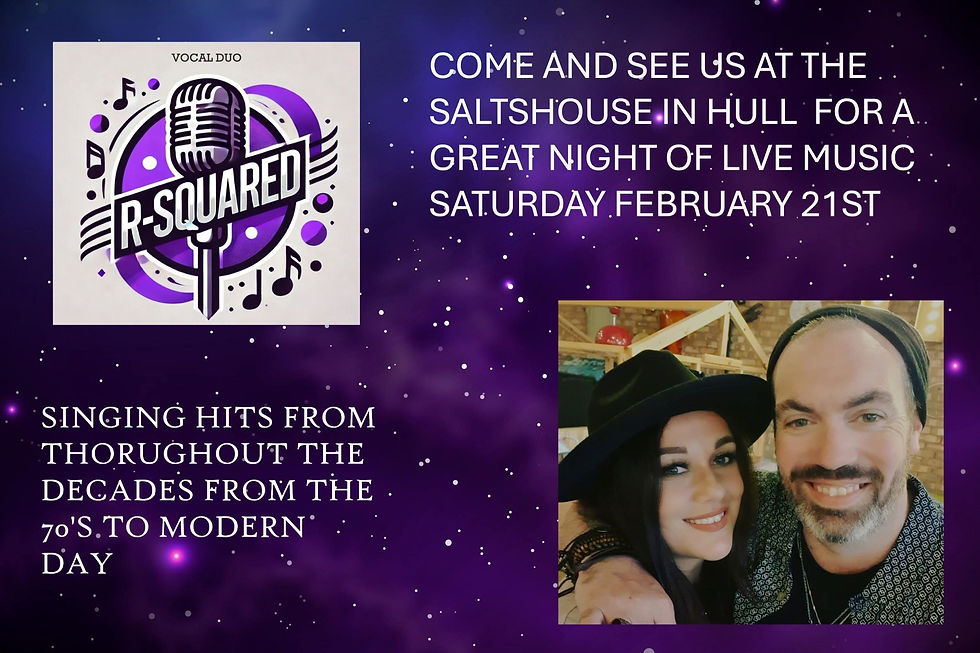 Live Music Saturdays- R-Squared