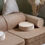 Thumbnail: Canapé enfant en velours marron, beige - Wigiwama