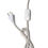 Miniature : lampe de table forme champignon en métal doré et socle en marbre