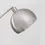 Miniature : Lampadaire en métal argenté et socle en marbre hauteur 178 cm