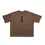 Miniature : Tee shirt marron avec impression noir au dos