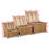 Miniature : set de 3 coffres de rangement en bambou