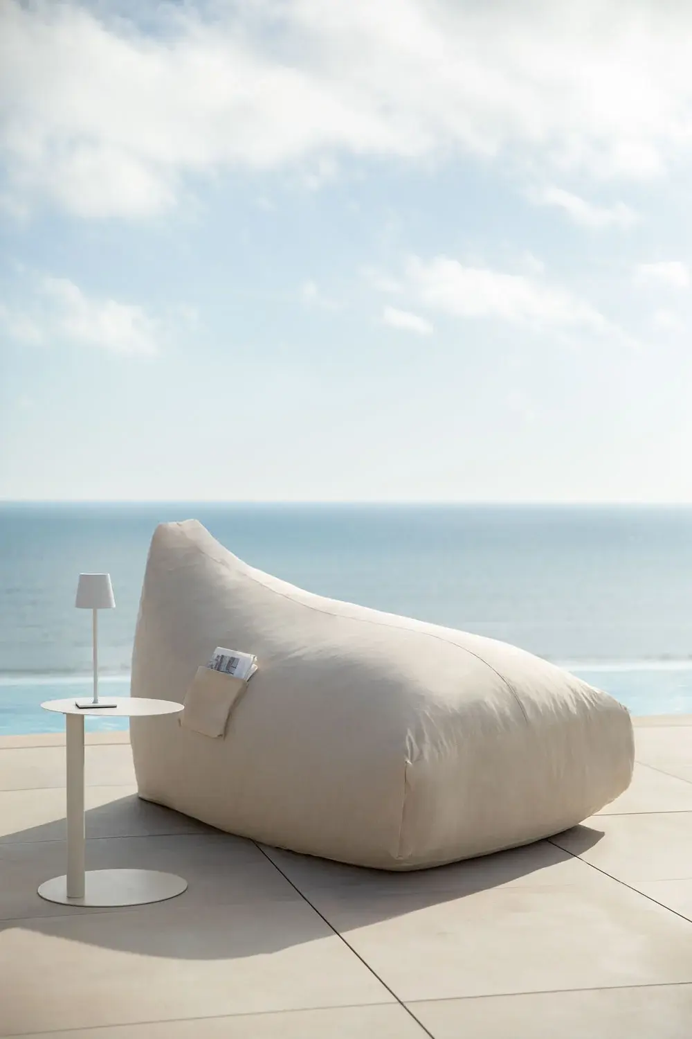 pouf de jardin 150 x 110 cm