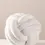 Miniature : coussin boule en velours blanc pour enfant