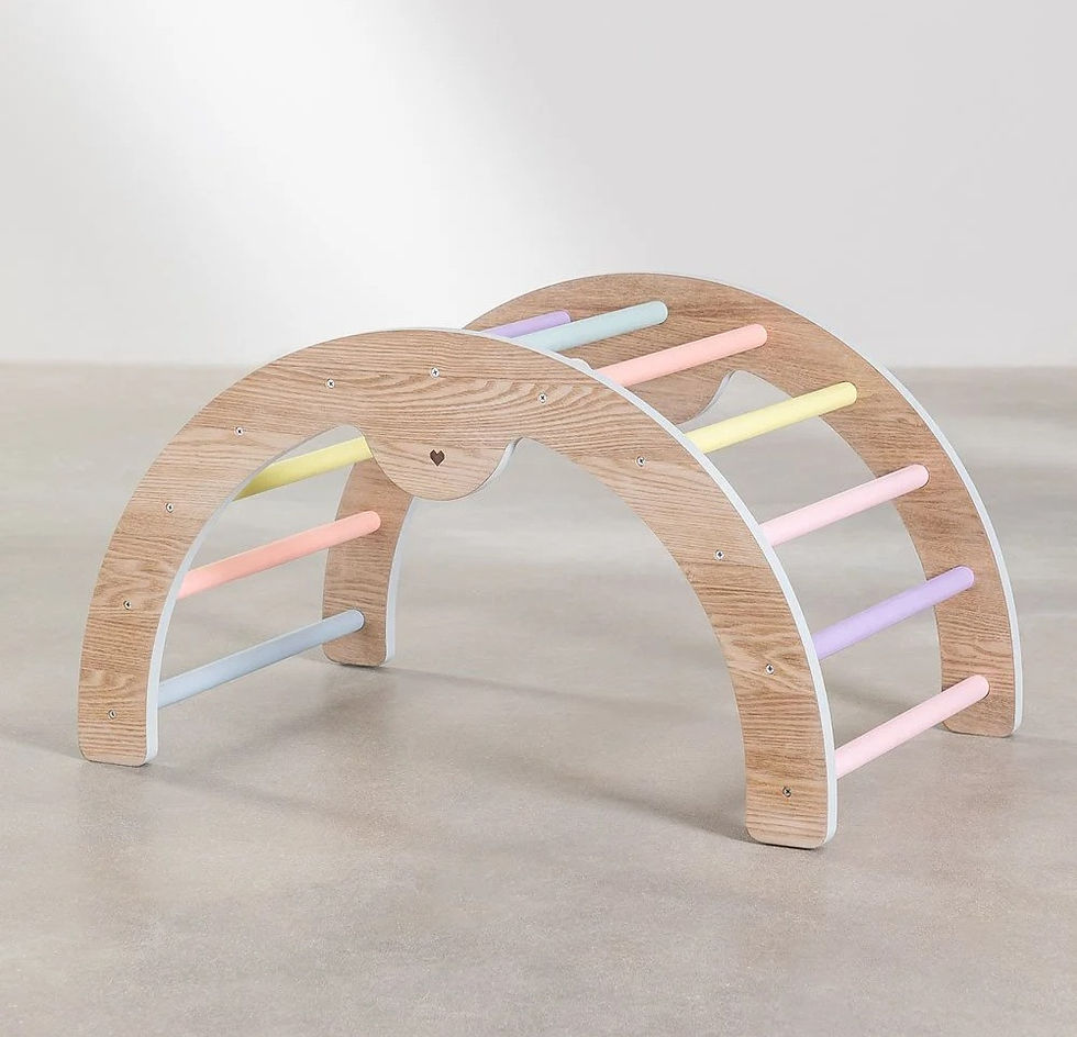 arche d'apprentissage en bois coloré
