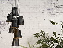 suspension fabriquée en pneu recyclé