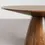 Thumbnail: Table ronde en bois de manguier diamètre 120cm