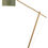 Thumbnail: lampadaire en bambou avec abat-jour en lin écologique