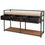 Miniature : banc de rangement avec 3 tiroirs effet métal vieilli style industriel