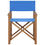 Thumbnail: Chaise metteur en scène en bois de teck