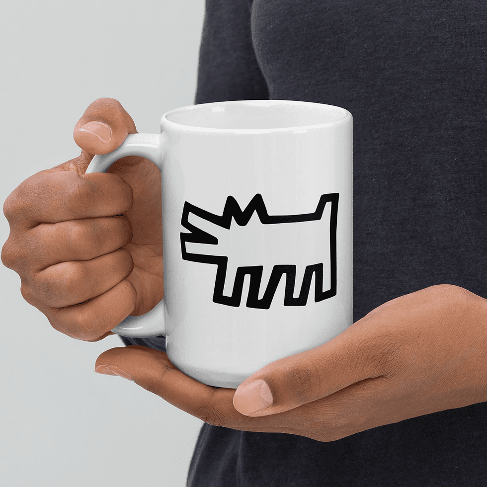 Miniature : Mug The Barking Dog Icon, 1990 Street Art