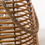 Miniature : lanterne solaire en rotin synthétique