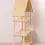Miniature : étagère en bois 3 niveaux pour enfants forme maison