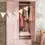 Thumbnail: armoire rose en MDF avec 2 portes et 1 tiroir