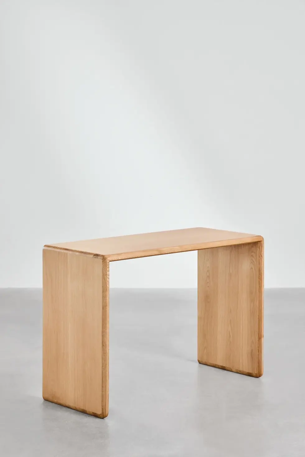 Miniature : Bureau en chêne 110 x 45 cm