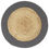 Miniature : Set de table - Jute et coton gris - Lot de 4
