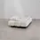 Miniature : Canapé convertible 3 places en tissu bouclette