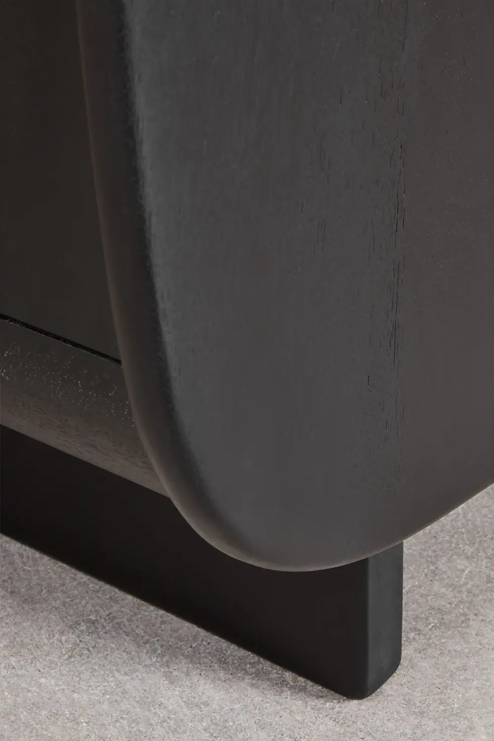 Miniature : armoire 4 portes en manguier noir