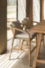 Chaise haute 75 cm en acacia