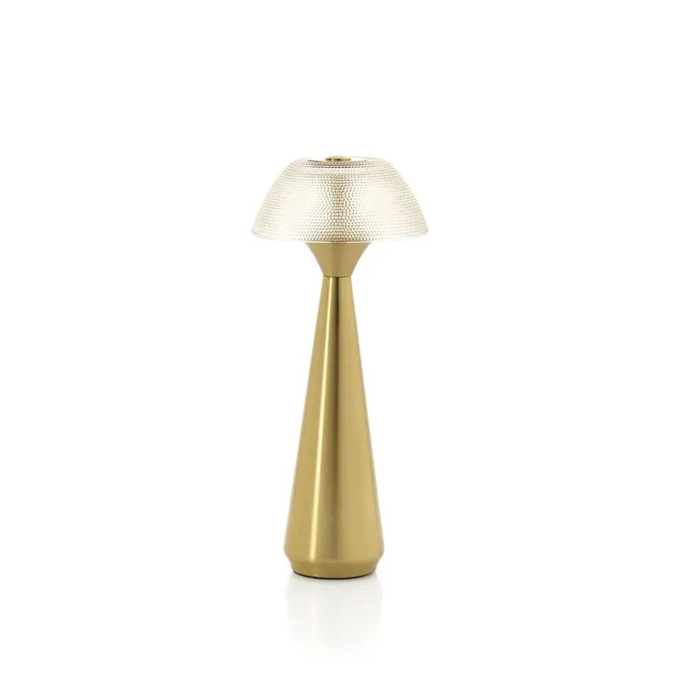 Lampe de table LED en laiton