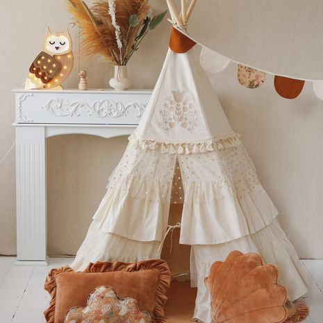 boho-teepee-tent-with-frills-and-embroidery