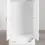 Miniature : armoire blanche pour enfants avec 2 portes et 1 tiroir