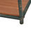 Miniature : banc de rangement avec 3 tiroirs effet métal vieilli style industriel