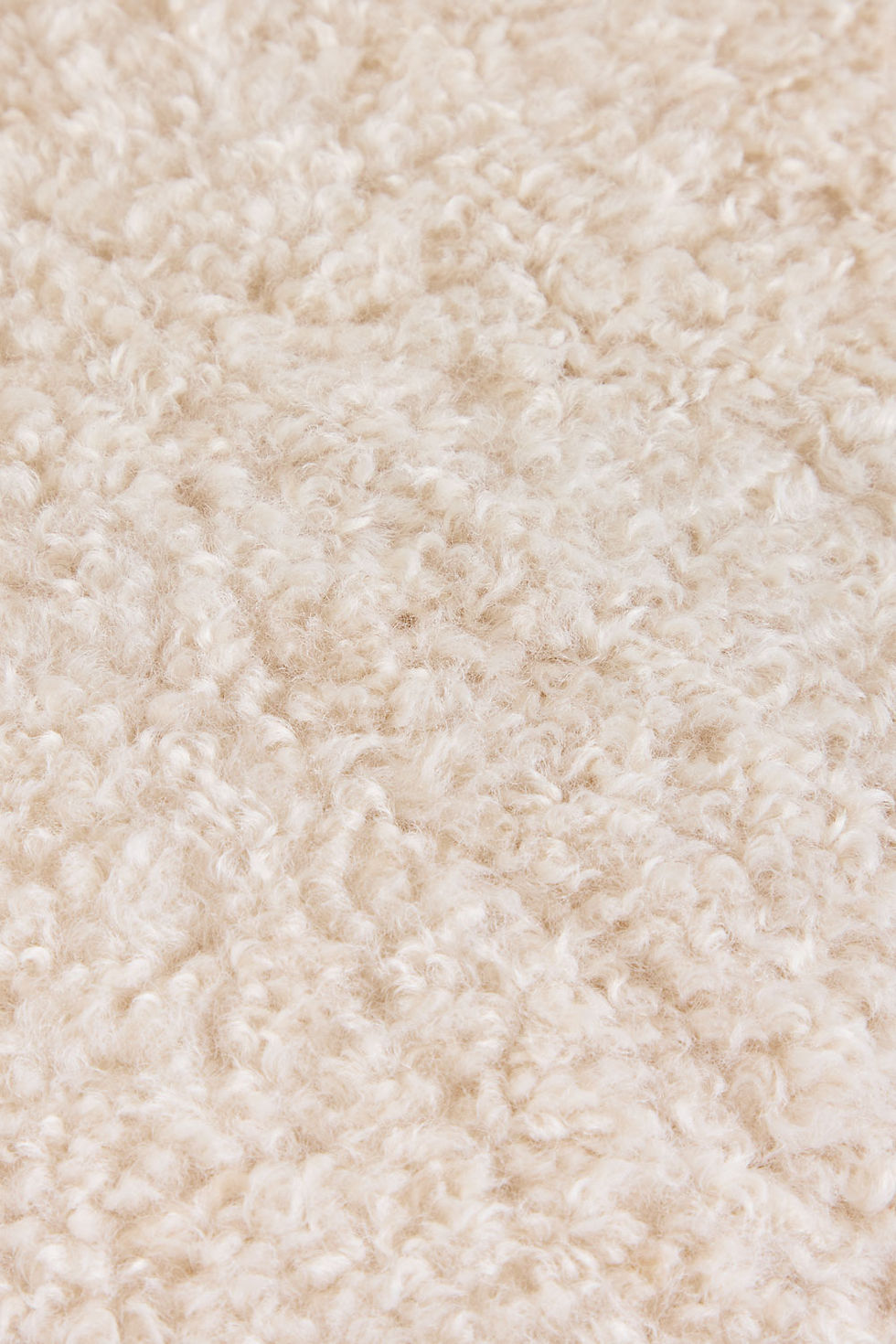 Miniature : Fauteuil avec repose-pieds en bois et tissu peluche