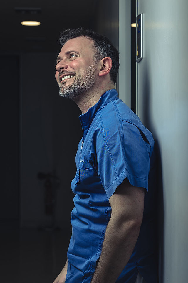 Servizio fotografico di personal branding di Piergiorgio Menegazzo (dentista)