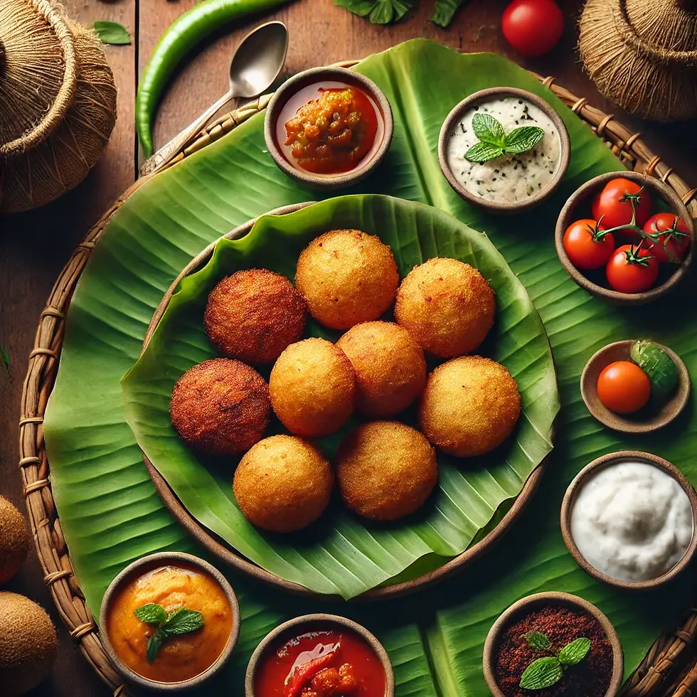 DALL·E 2025-02-28 17.32.03 - A plate of crispy, golden South Indian vadas served with an a