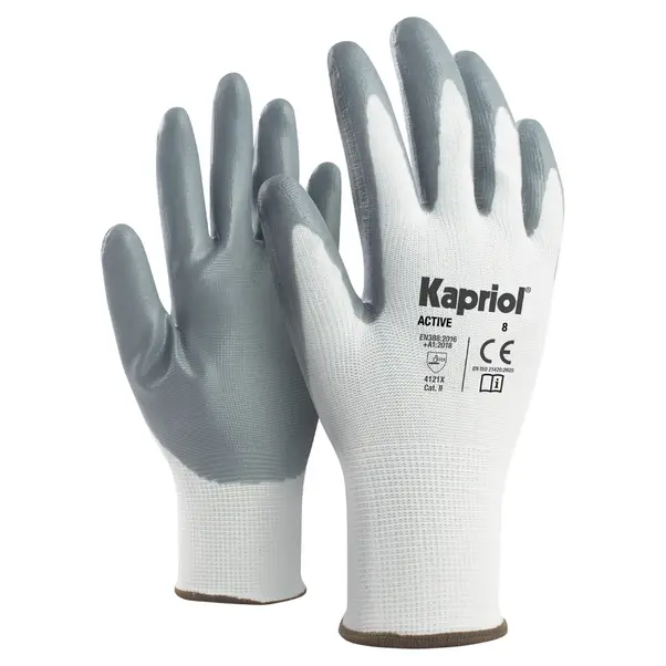 Guanto active kapriol nylon taglia 9 palmo in nitrile manutenzione gen