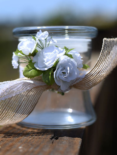 Vintage Sand Jar for San Diego Beach Wedding