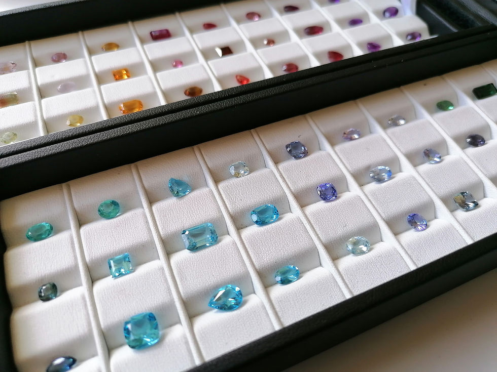 Nouvel arrivage de pierres de couleur !