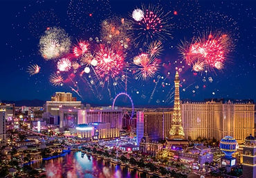 Las Vegas Strip Fireworks