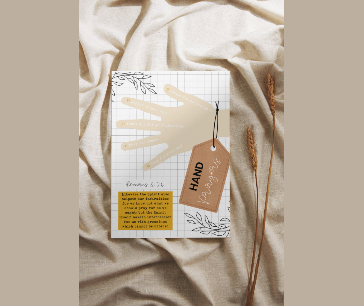 Bible Study Companions - Hand Prayers