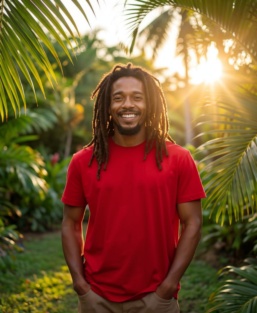 Thumbnail: Unity Roots Graphic T-Shirt | Rasta Culture Tee – Unisex
