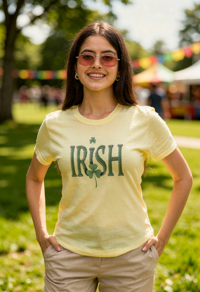 Thumbnail: Shamrock Graphic Tee | Irish Pride St. Patricks Day – 100% Cotton