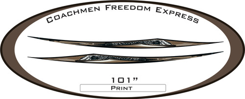 Freedom Express | RV Decals Direct