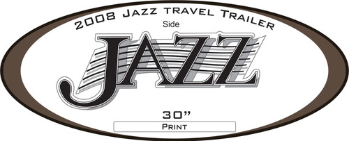 2008 Jazz 5th wheel | USA - RV Decals Direct